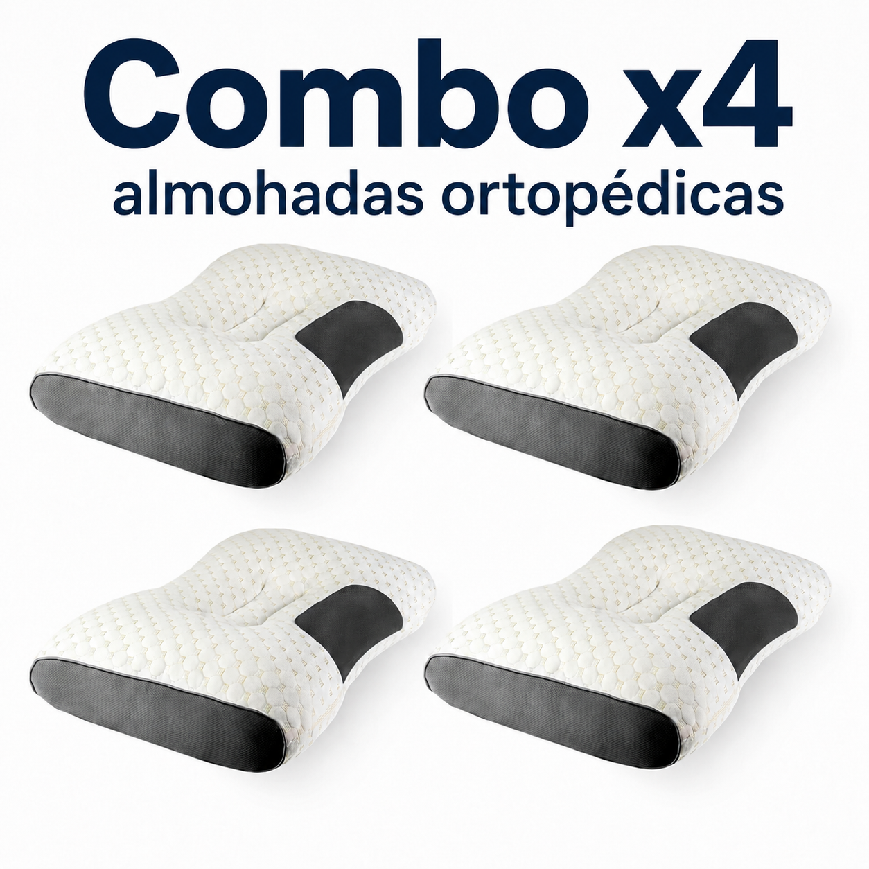 PAGA 1 y LLEVASE 4 - Almohada CerviLux™ - Redescubre el placer de despertar sin dolores