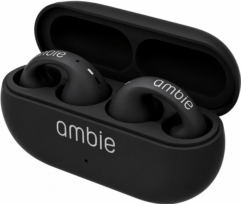 Auriculares Ambie Negros con Estuche de Carga Premium 🔥