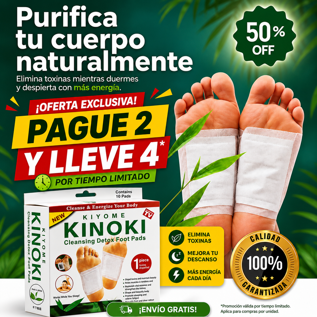 🔥 OFERTA 2x1 | Compra 1 y Llévate 2 | El secreto japonés para eliminar toxinas mientras duermes.