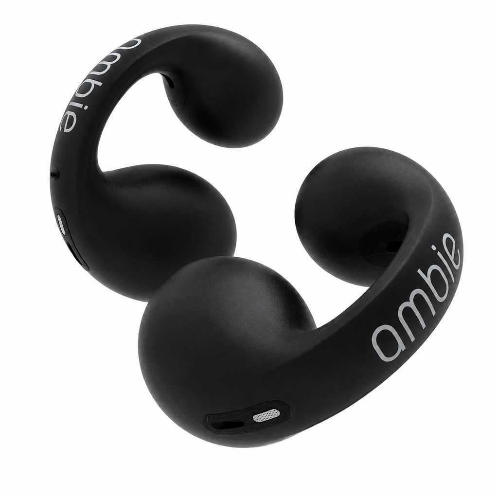 Auriculares Ambie Negros con Estuche de Carga Premium 🔥