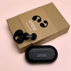 Auriculares Ambie Negros con Estuche de Carga Premium 🔥