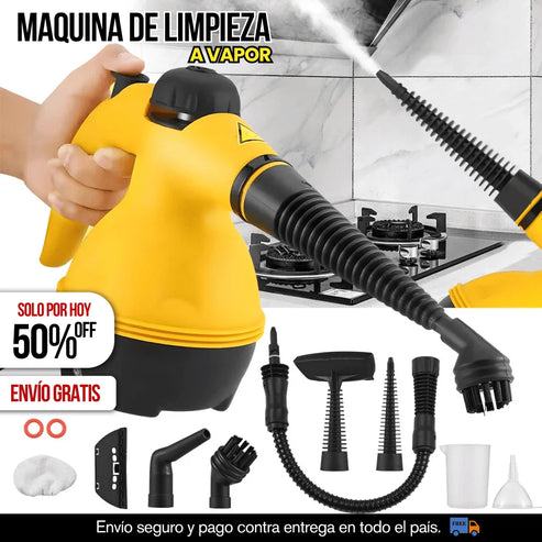 🔥Liquidación de existencias - Limpiador a vapor Turbo Clean 💨